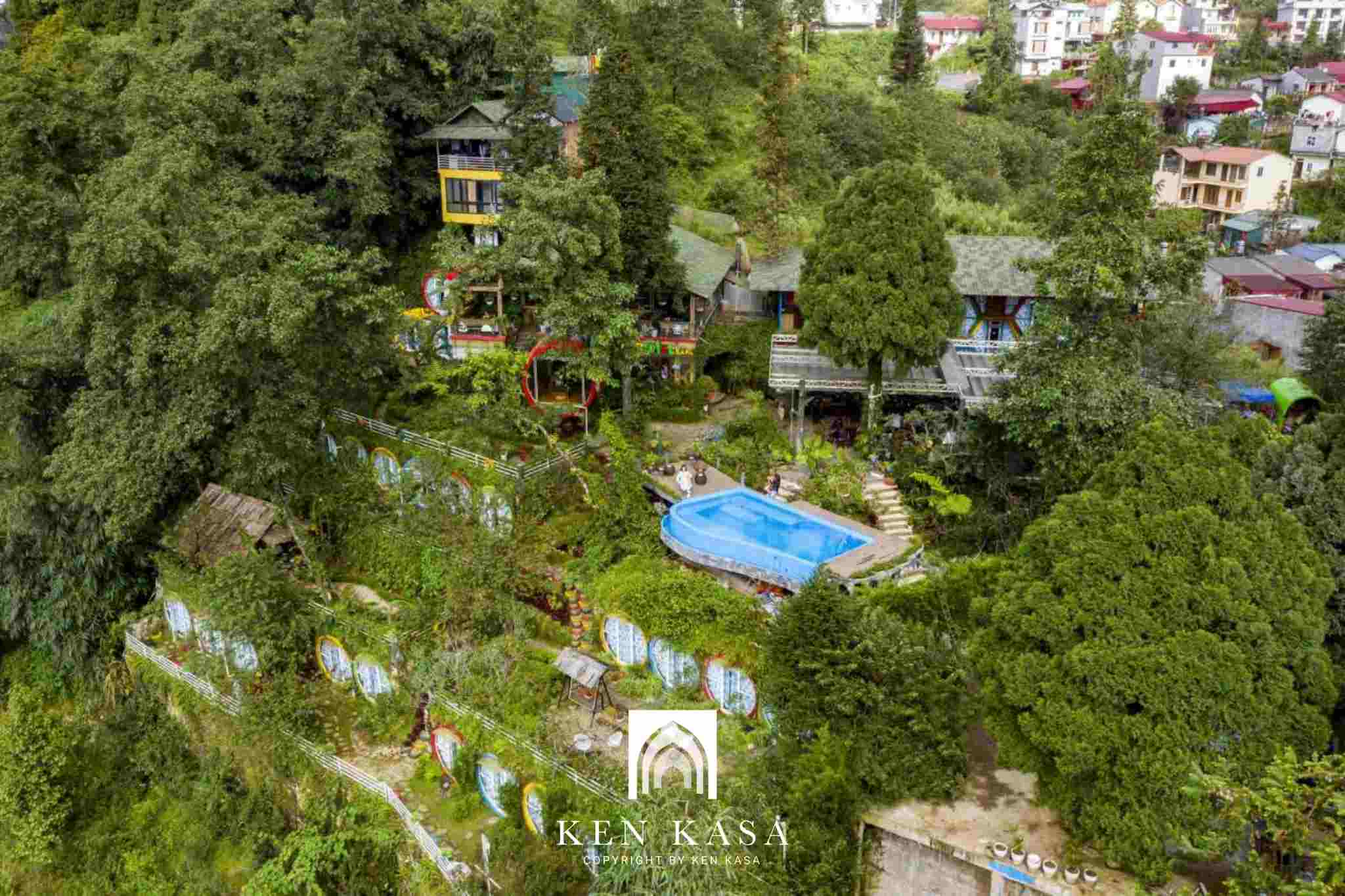 Mẫu nhà homestay trên đồi tupotel sapa